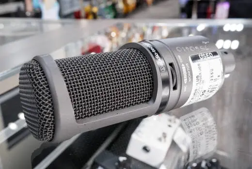 Audio-Technica - AT2020USB+ USB Cardioid Condenser Microphone - Black 2